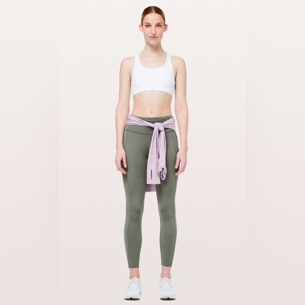 Lululemon Fast and Free Tight II 25"
Sage Green